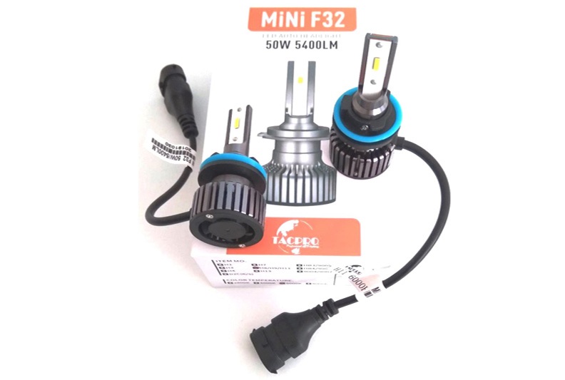 Автолампа светодиодная CREE H27-880-F32 MINI 25W/2700LM 9-36V (со встр, вентилятором)