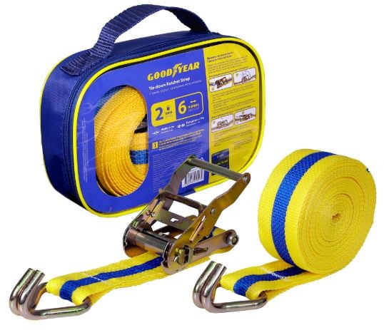 Стяжка груза с храповым механизмом Goodyear 2 т., 6 м.