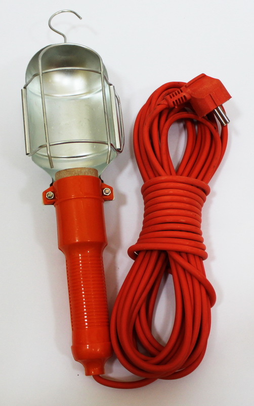 Лампа переноска 220V гаражная кабель 5 м Nova Bright (лампа не входит в комплект)