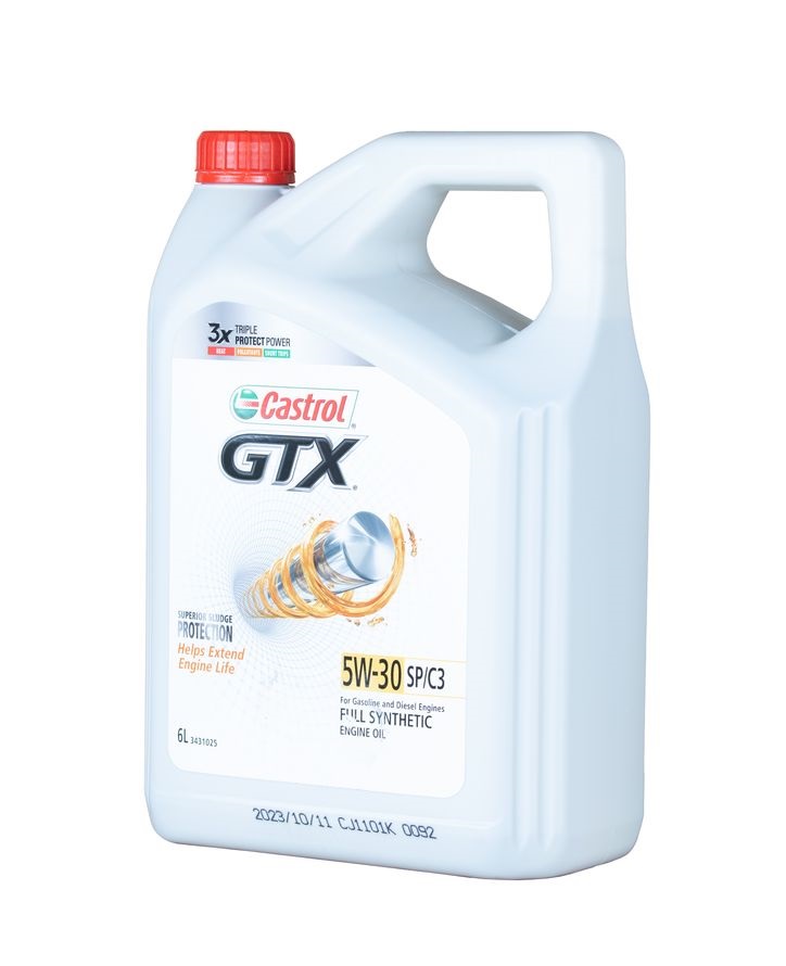 Масло мотор. Castrol GTX 5W-30 SP/C3, 6L, Korea, 3431025