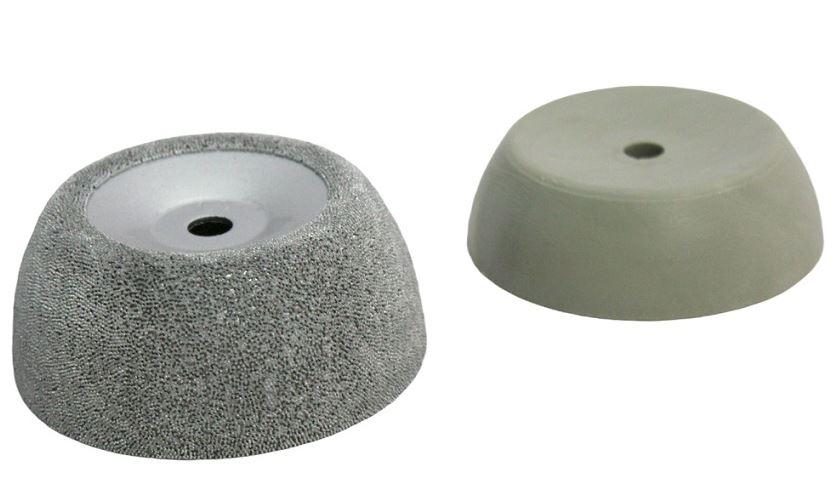 Шероховальная полусфера RH-120 (90мм/40мм; зерно 230)