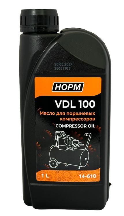 Масло для компрессоров VDL 100 НОРМ, 1л 14-610 /1/12/
