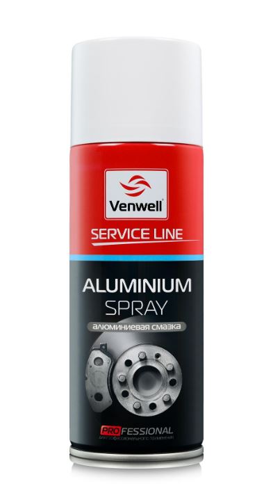 Алюминиевая смазка Aluminium Spray 400 мл Venwell VW-SL- 049RU