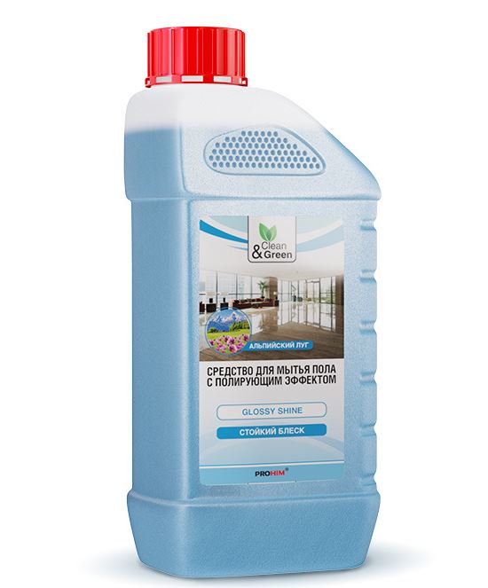 Моющее средство с полирующим эффектом для мытья пола 1 л. Clean&Green CG8028