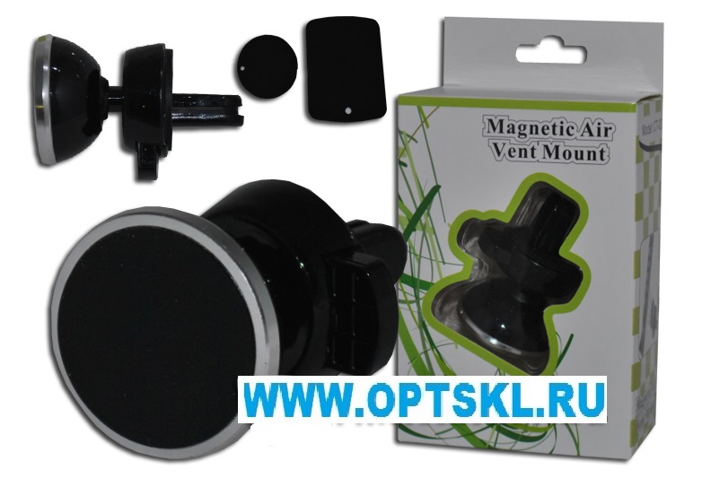 Держатель для телефона/смартфона магнитный CT-2 на вентиляцию  (Magnetic Air)