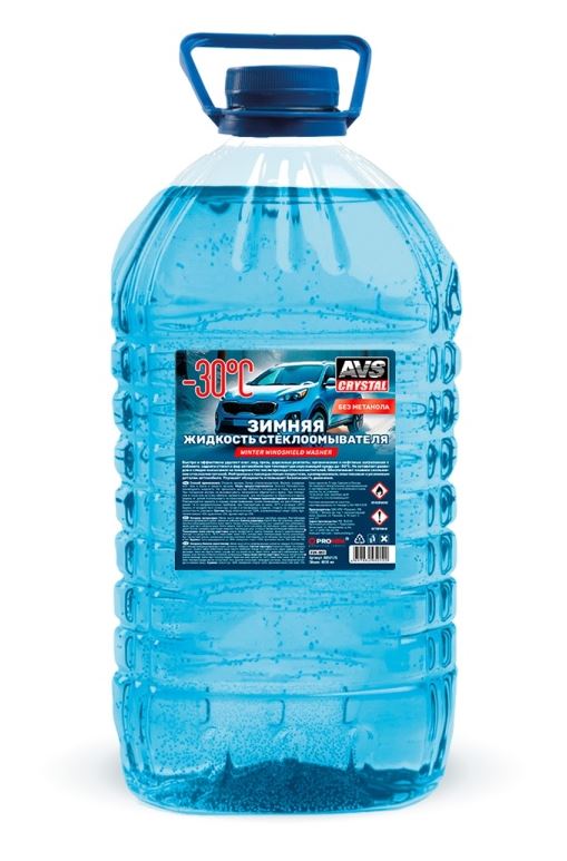 Зимняя жидкость стеклоомывателя -30С (ПЭТ) 4л AVS AVK-960, шт
