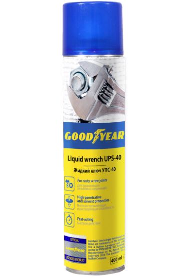 Жидкий ключ (УПС-40), аэрозоль 400 мл GOODYEAR GY000706