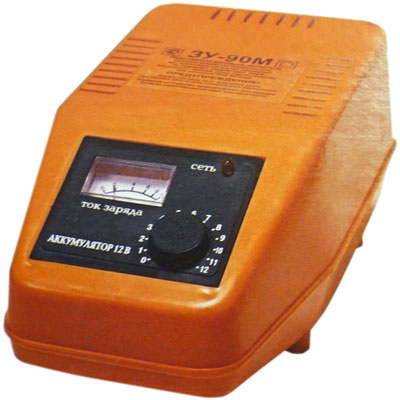 Зарядное устройство для АКБ трансформат. ЗУ-90М,  с регулировкой тока заряда 0-8А, 50-90А/ч