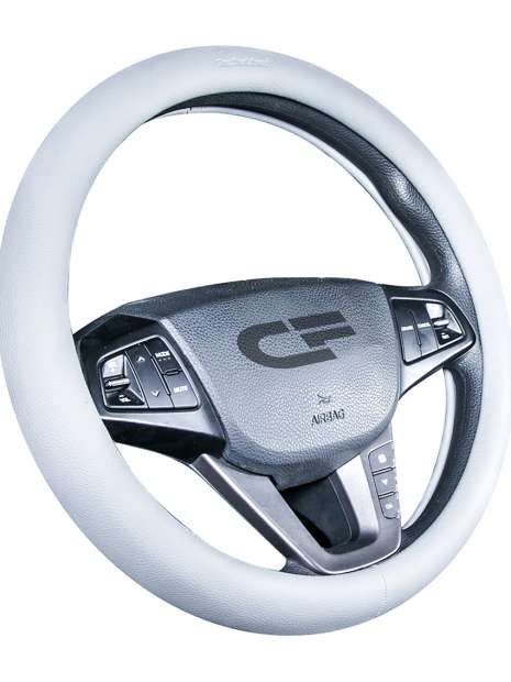 Оплётка на руль CARFASHION «PLATINUM» темно-серый 31444