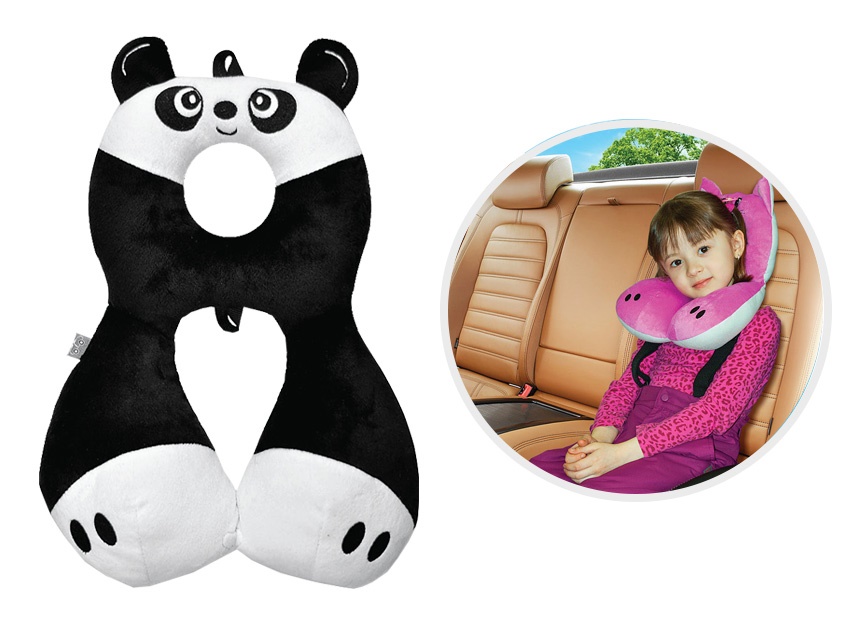 Подушка под голову и шею Little Car Панда
