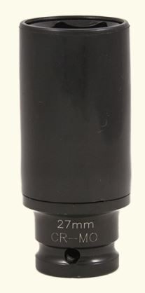Головка тонкостенная ударная 1/2  ̋ - 27 мм.НОРМ HP-27
