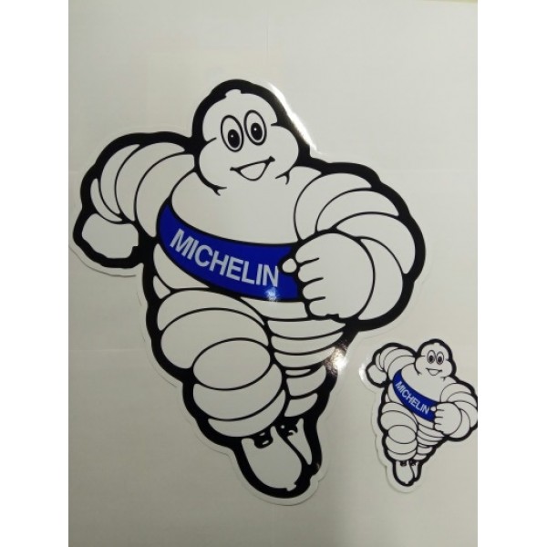 Наклейка "Michelin" (35х50 + 14х16  см) ассорти упак