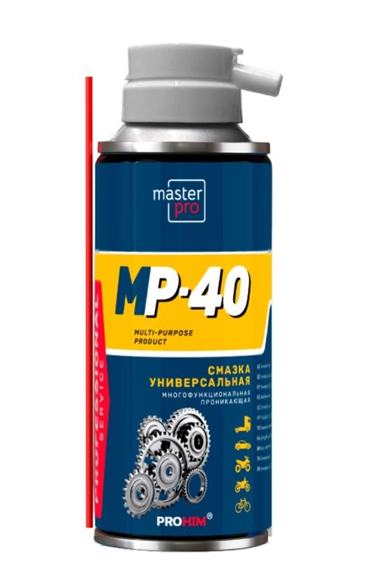 Проникающая смазка MP-40 210 мл (аэрозоль) Master Pro AVK-993 /1/20/