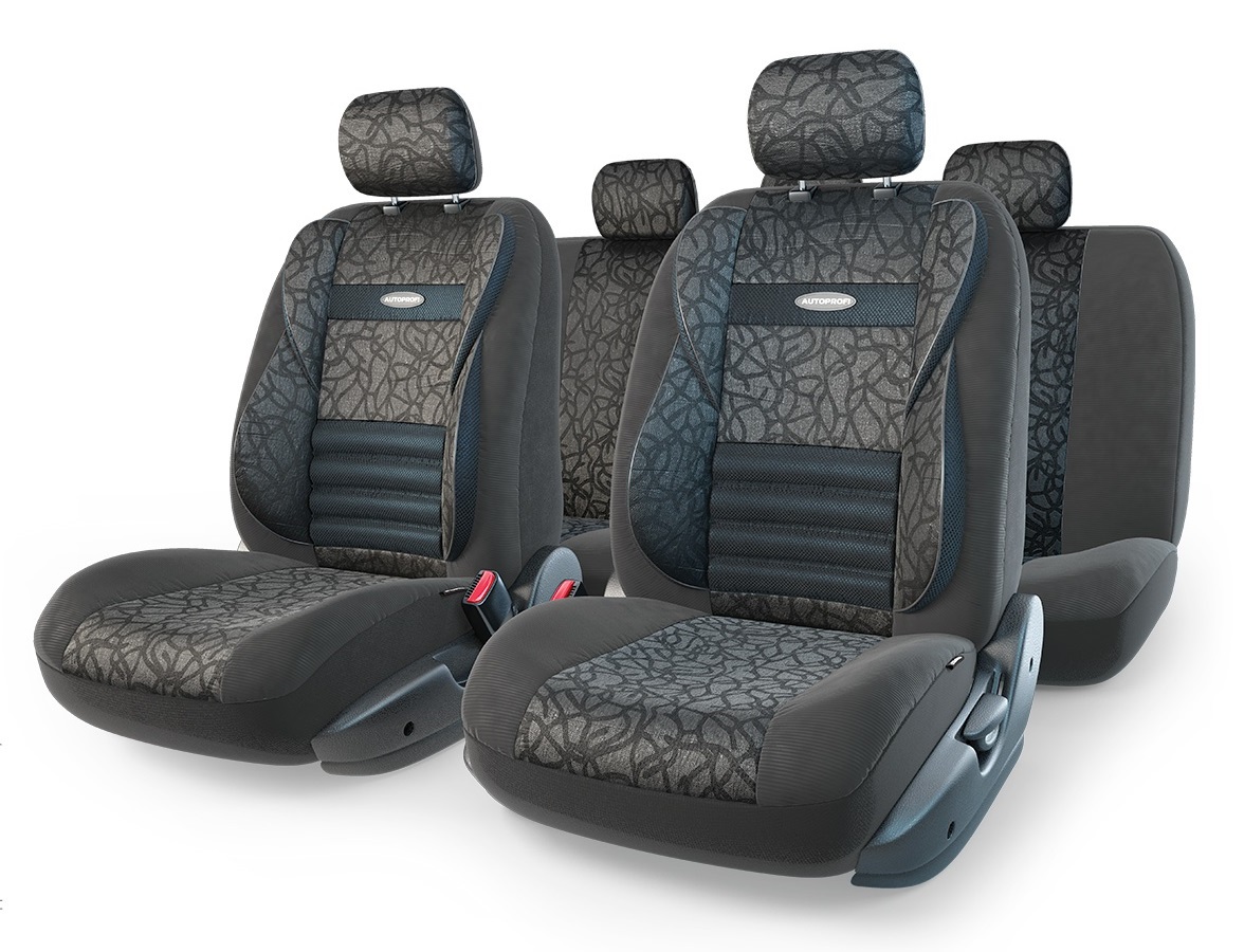 Чехлы AUTOPROFI  COMFORT COMBO CMB-1105 ANTHRAC поддержка спины + поддержка плеч + поясничный упор.