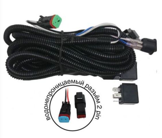 Комплект проводов для подключения фар "OFF-Road" AVS Light WR-01