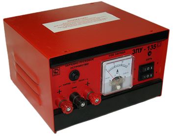 Зарядно-пусковое устройство ЗПУ-135 для АКБ 12V (8A, в режиме пуска 180А) автомат 220V ТАМБОВ /1