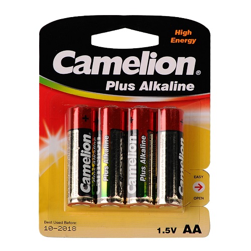 Батарейки AAA: LR03-BC4 ALKALINE PLUS 1,5V CAMELION /4/48/