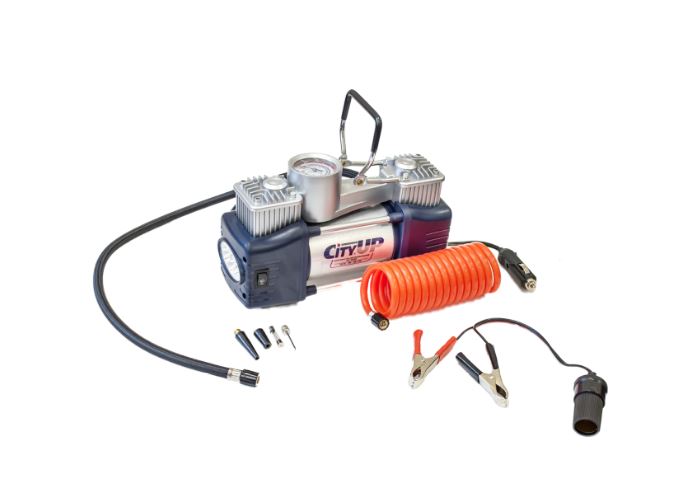 Компрессор 50 л/мин 180 Вт 10 Атм TWIN AСTION City UP АС-630 /1/4/