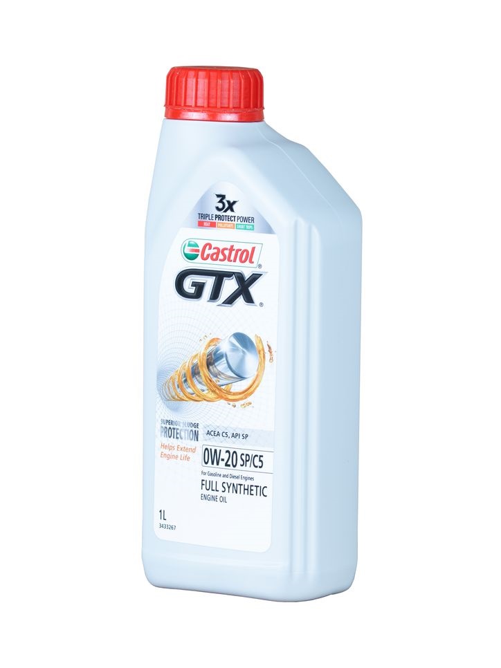 Масло мотор. Castrol GTX 0W-20 SP/C5, 1L, Korea, 3433267