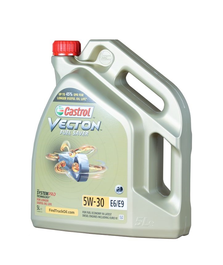 Масло мотор. Castrol VECTON FEUL SAVER 5W-30 E6/E9, 5L, Germany, 159CAC