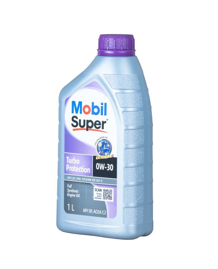 Масло мотор. Mobil SUPER TAILORED PROTECTION TURBO 0W-30, 1L, Korea, 201510107815