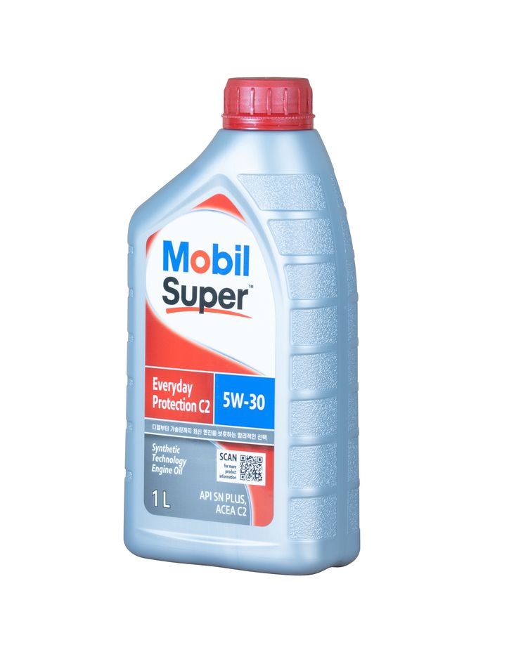 Масло мотор. Mobil SUPER EVERYDAY PROTECTION  C2 5W-30, 1L, Korea, 201510203520