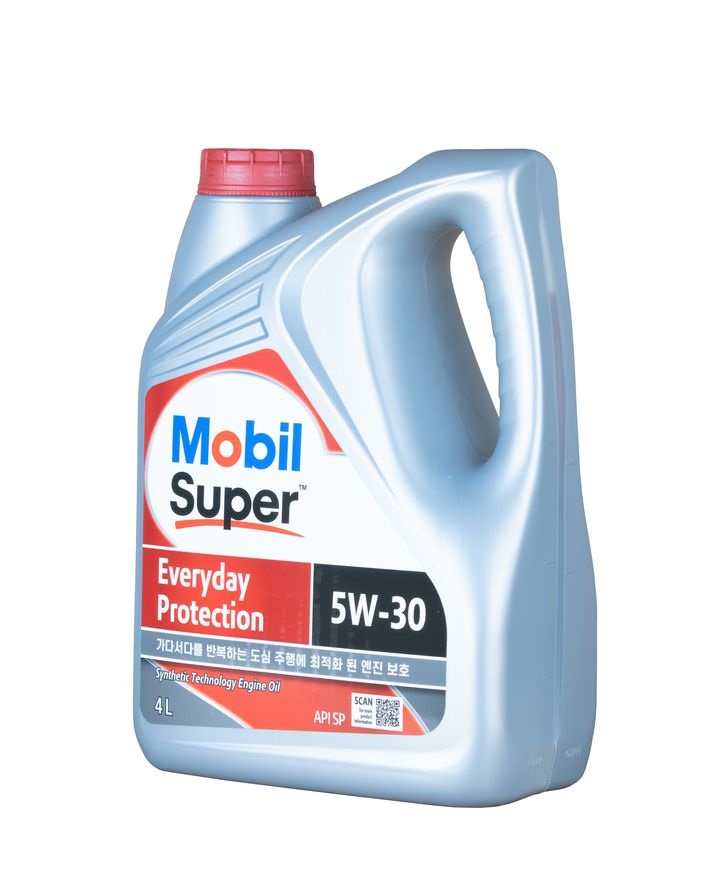 Масло мотор. Mobil SUPER EVERYDAY PROTECTION  5W-30, 4L, Korea, 201510203540