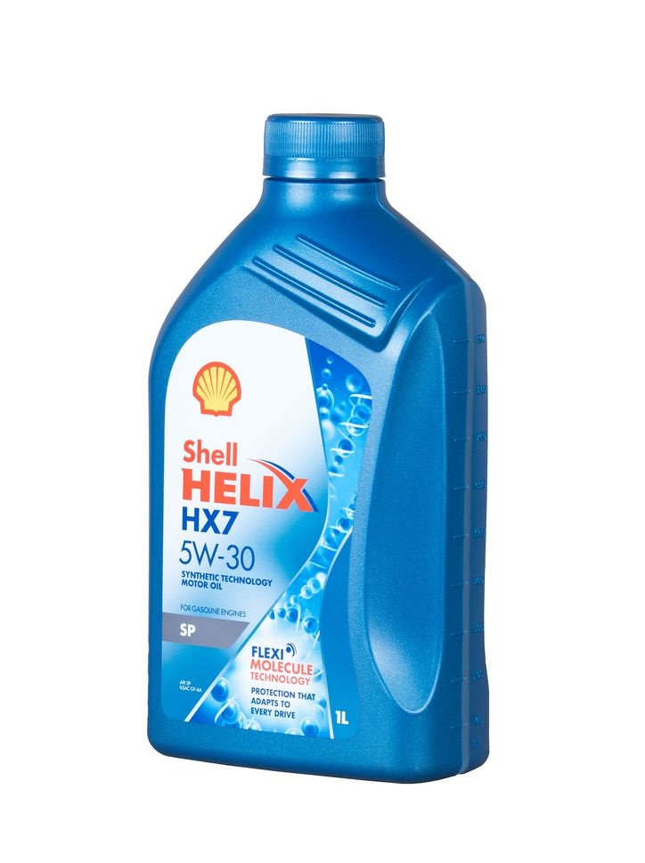 Масло мотор. Shell HELIX HX7 SP 5W-30, 1L, Korea, 550046376