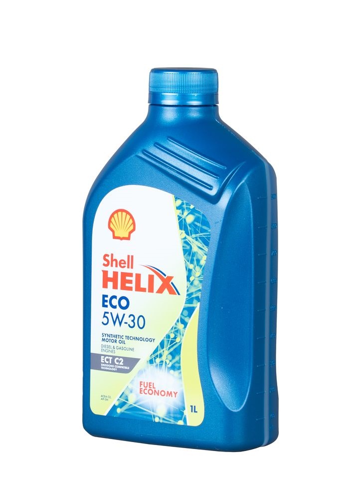 Масло мотор. Shell HELIX ECO C2 5W-30, 1L, Korea, 001K3460