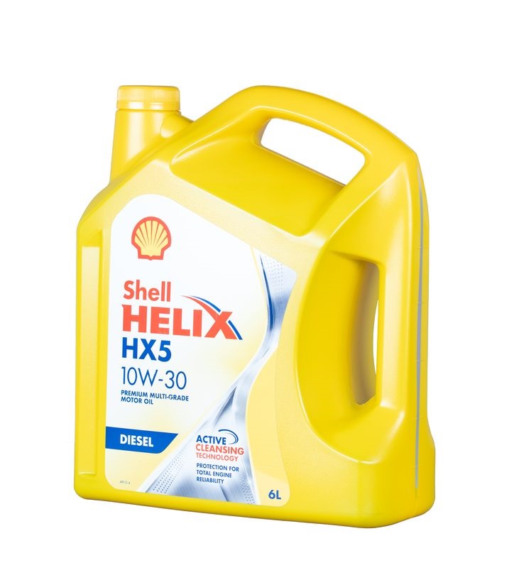 Масло мотор. Shell HELIX X5 DIESEL 10W-30, 6L, Korea, 001G3238