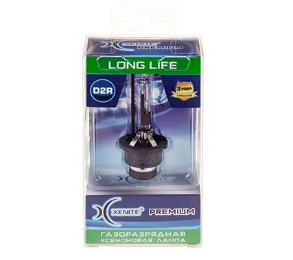 Автолампа ксеноновая D2S Premium LONG LIFE (5000К) (упаковка 1 шт.) 