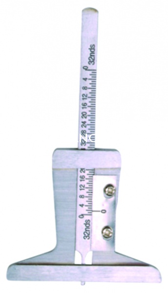 Измеритель глубины протектора шин, металлический НОРМ DC-1420