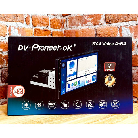 А/маг. DV-Pioneer.Ok SX4 Voice 4+64 Android