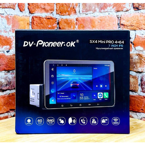 А/маг. DV-Pioneer.Ok SX4 Mini Pro 4+64G Android