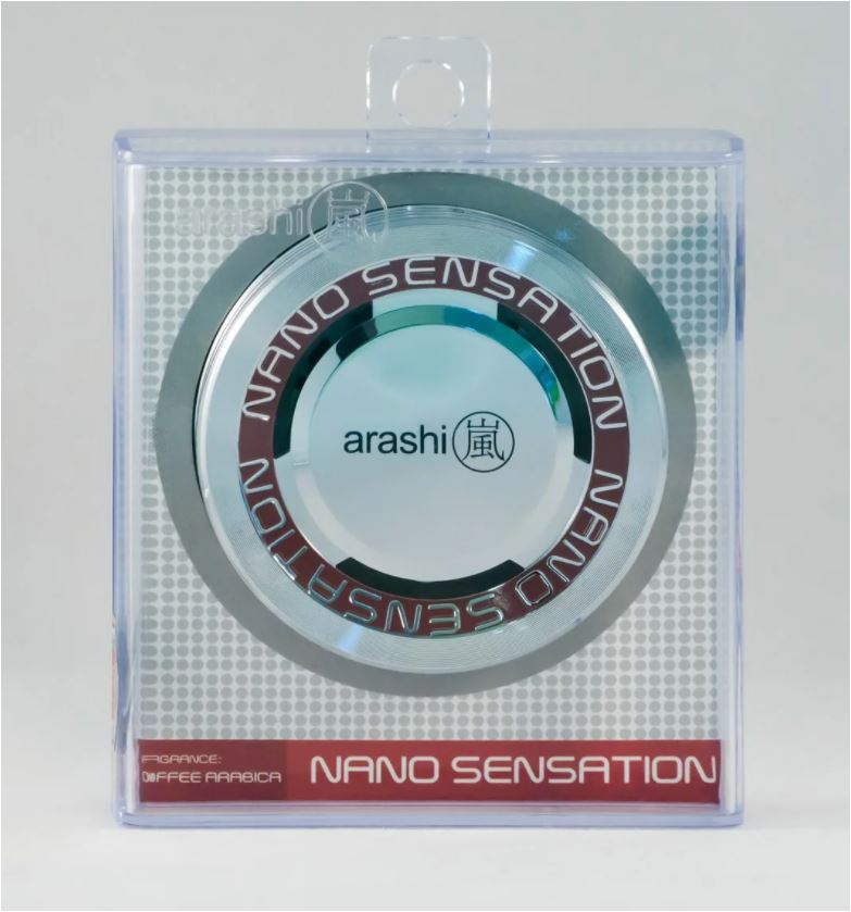 Ароматизатор на дефлектор Arashi меловой "Coffee" коричневый 8гр SNAR10 Nano Sensation