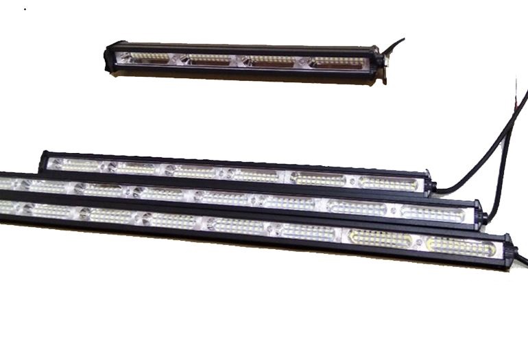 Фара светодиодная J100W270  10*10led  (9-30V) 800*25*45mm