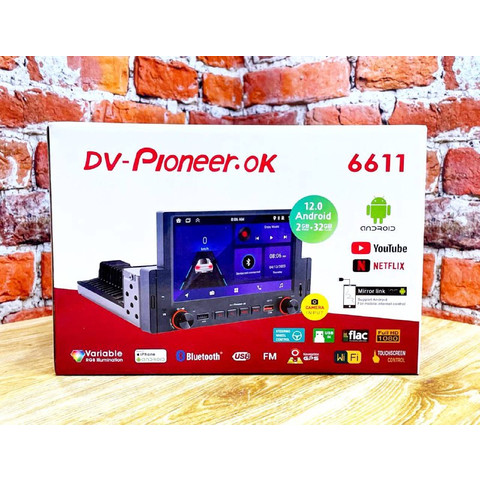 А/маг. DV-Pioneer.Ok 6611 Android