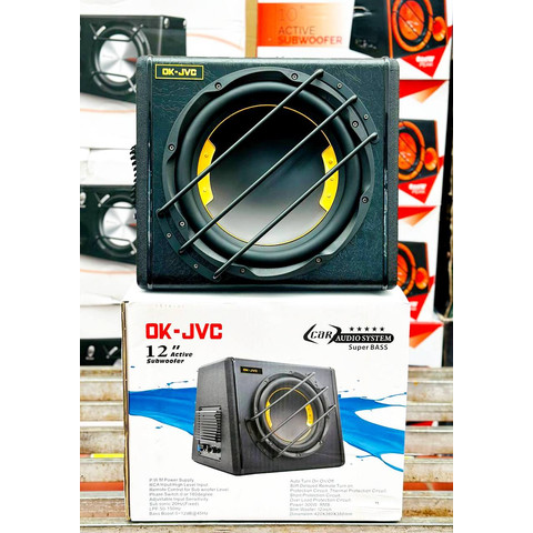 Сабвуфер 12" OK-JVC 12" Квадратный