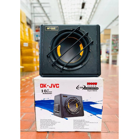 Сабвуфер 10" OK-JVC 10" Квадратный