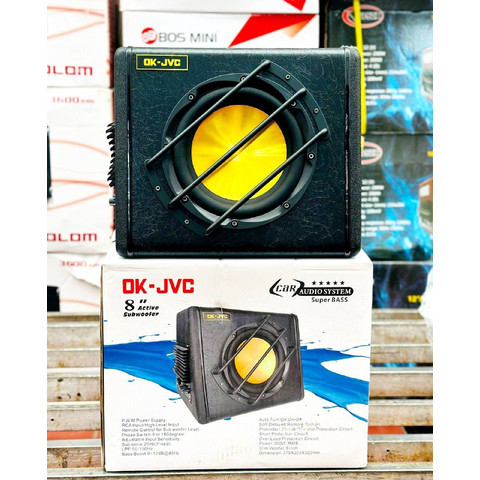 Сабвуфер 8" OK-JVC 8" Квадратный