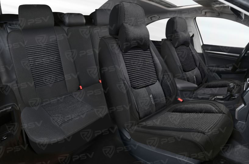 Накидки 5D PSV Special (Черный), комплект на весь салон