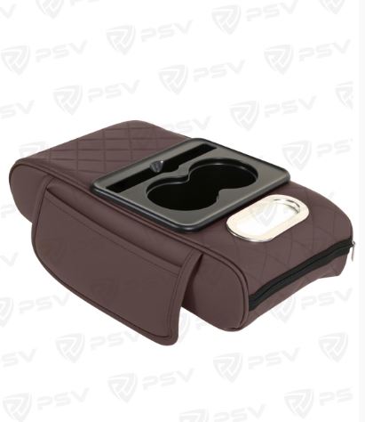 Органайзер на подлокотник PSV Pillow (Темно - Коричневый), экокожа