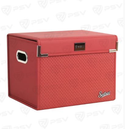 Саквояж органайзер в багажник и домашнего использования PSV Santorini Braid (30х30х40 см) Бордовый, 