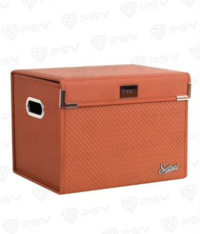 Саквояж органайзер в багажник и домашнего использования PSV Santorini Braid (30х30х40 см) Коричневый