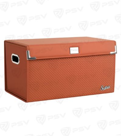 Саквояж органайзер в багажник и домашнего использования PSV Santorini Braid (30х30х55 см) Коричневый