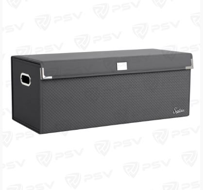 Саквояж органайзер в багажник и домашнего использования PSV Santorini Braid (30х30х75 см) Черный, эк