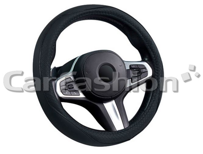 Оплётка на руль CARFASHION «CLUB XL» черный/черный 31686
