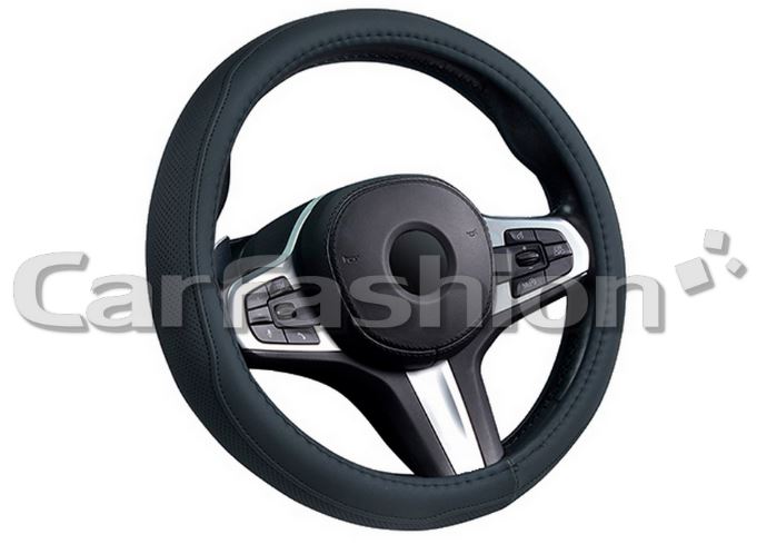 Оплётка на руль CARFASHION «DERBY XL» черный/черный 31691