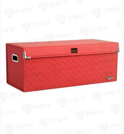 Саквояж органайзер в багажник и домашнего использования PSV Santorini Braid Plus (30х30х75 см) Бордо