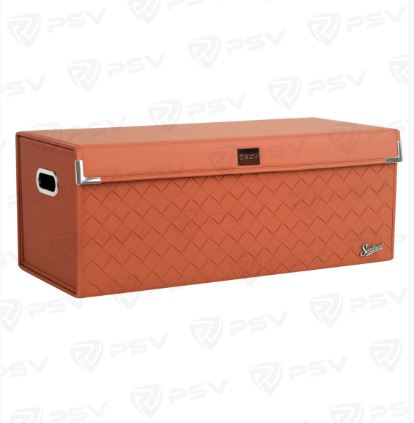 Саквояж органайзер в багажник и домашнего использования PSV Santorini Braid Plus (30х30х75 см) Корич